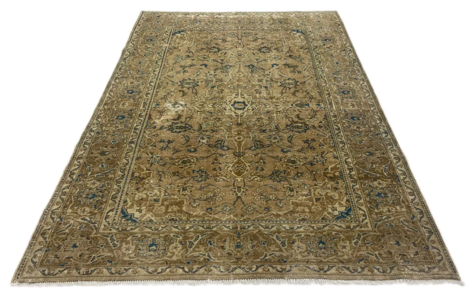 Perserteppich 270 x 190 cm Wolle Handgeknüpft