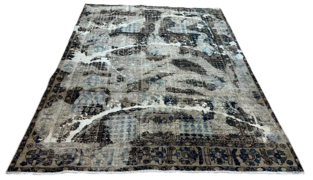 Perserteppich 274 x 205 cm Wolle handgeknüpft