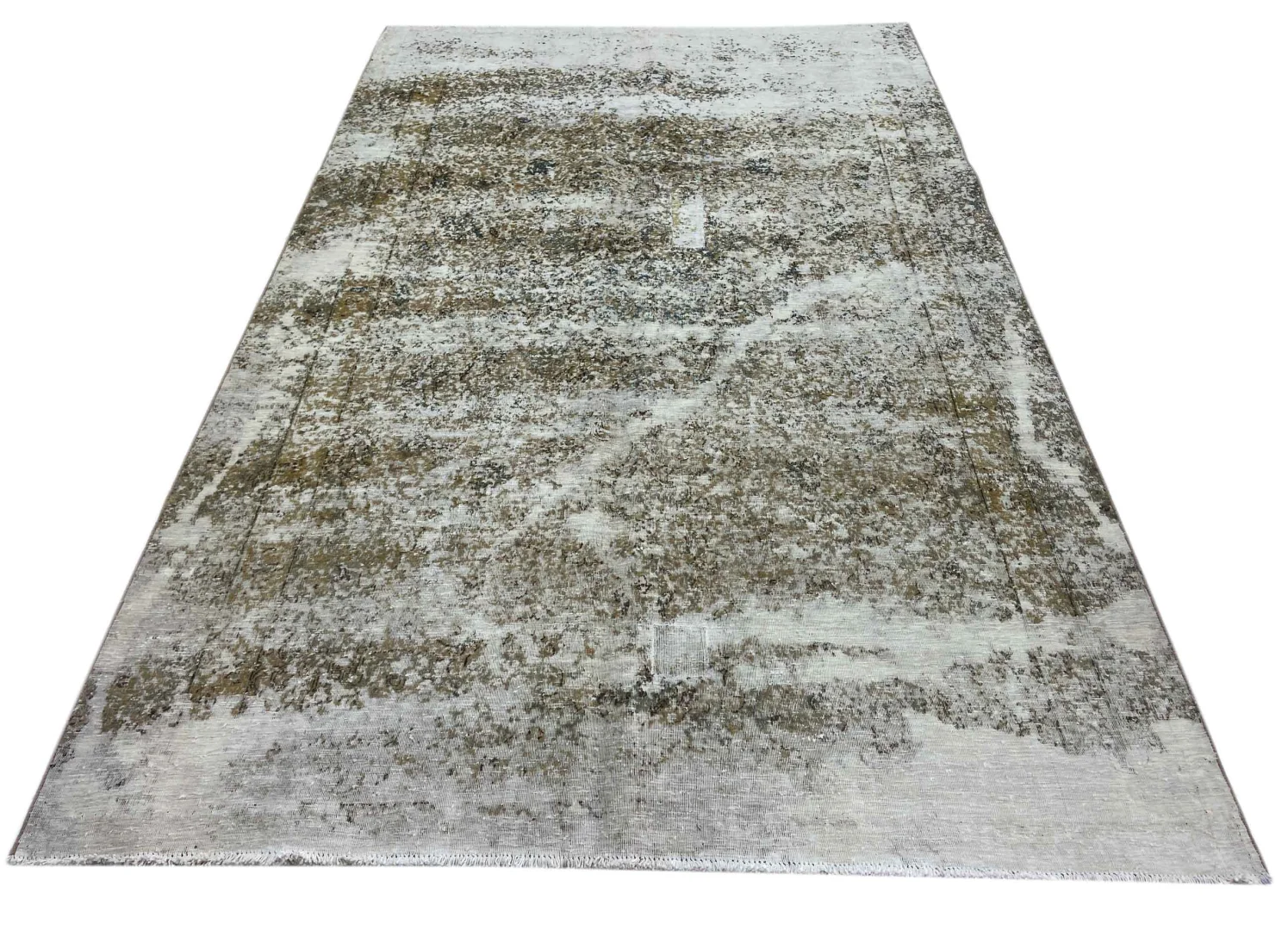 Vintage Perserteppich 277 x 175 cm Wolle handgeknüpft