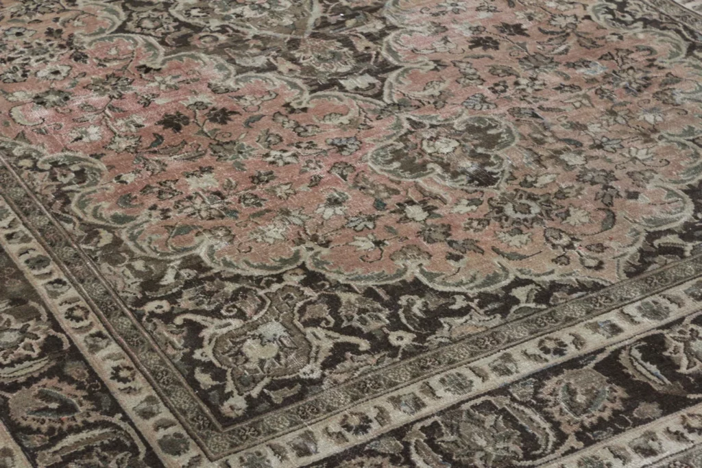 Perserteppich 278 x 183 cm Wolle handgeknüpft