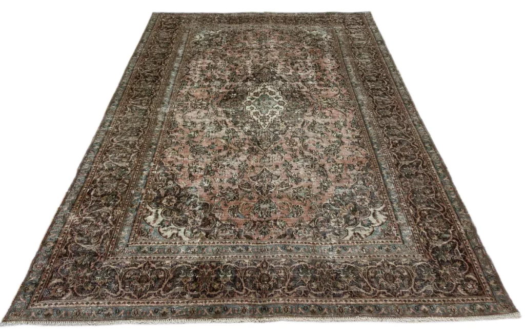 Perserteppich 280 x 191 cm Wolle handgeknüpft