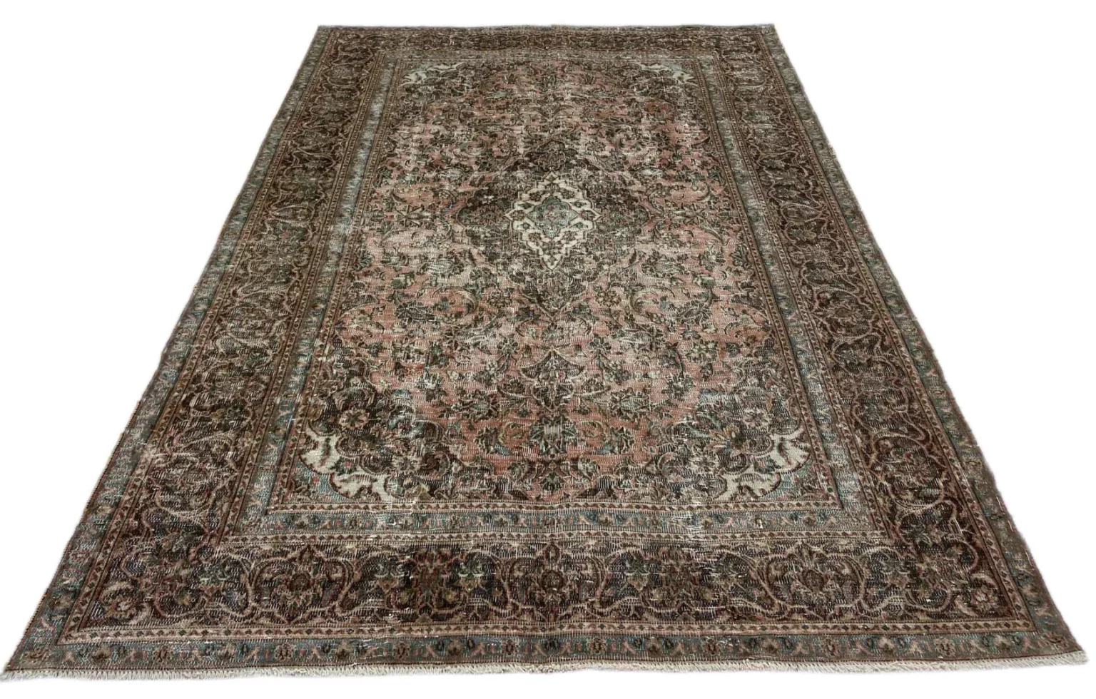Perserteppich 280 x 191 cm Wolle handgeknüpft