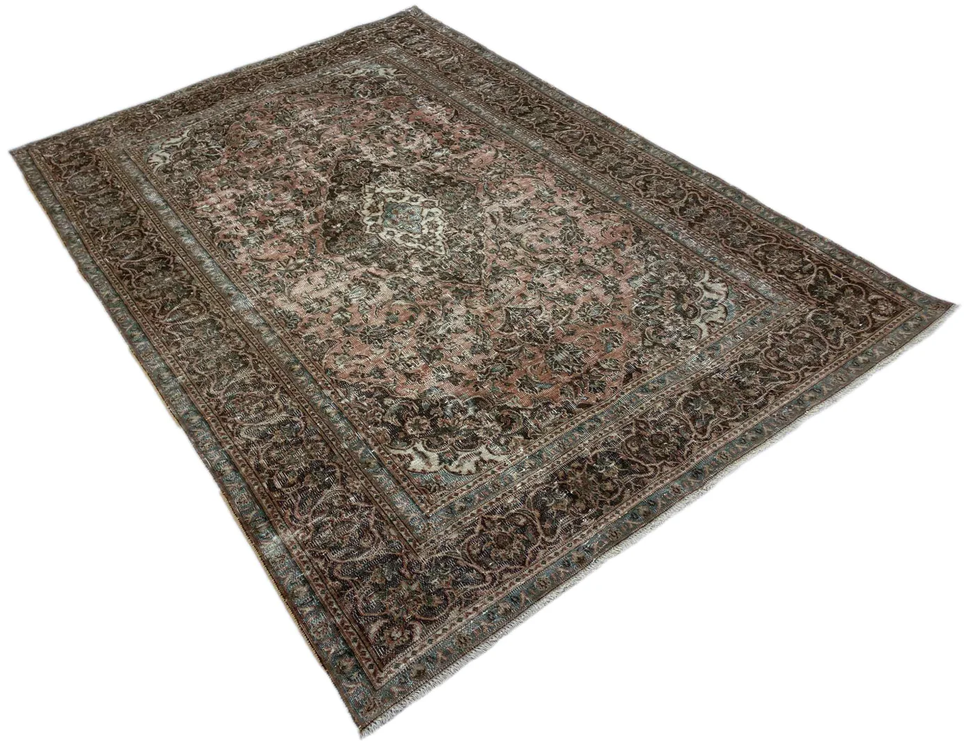 Perserteppich 280 x 191 cm Wolle handgeknüpft
