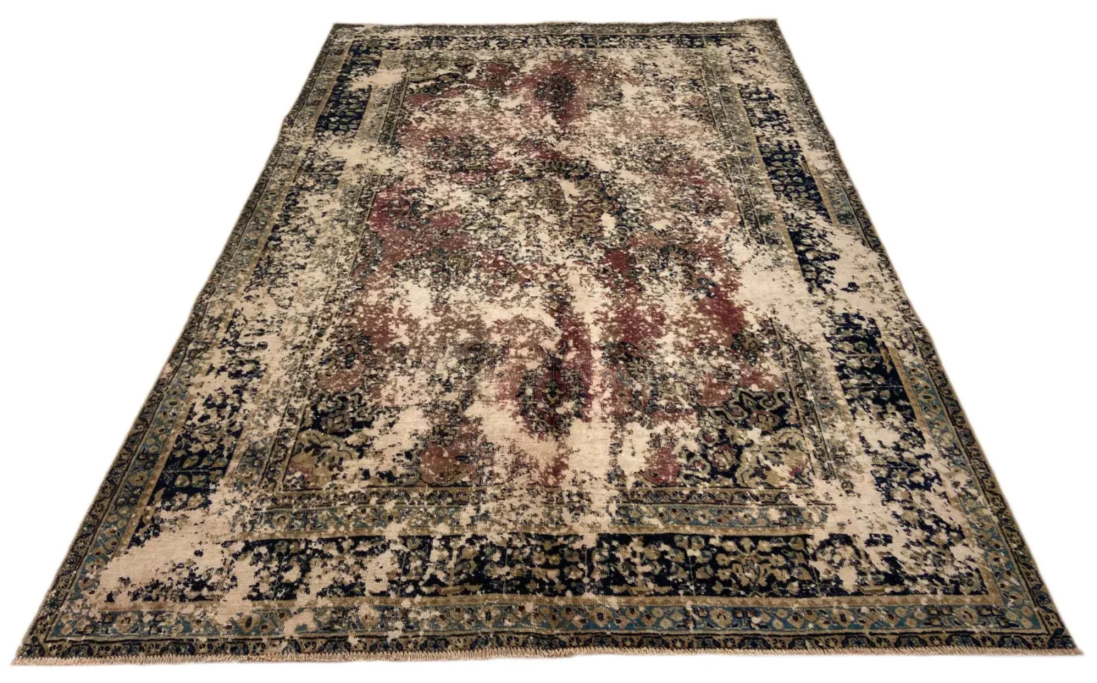 Perserteppich 280 x 191 cm Wolle handgeknüpft