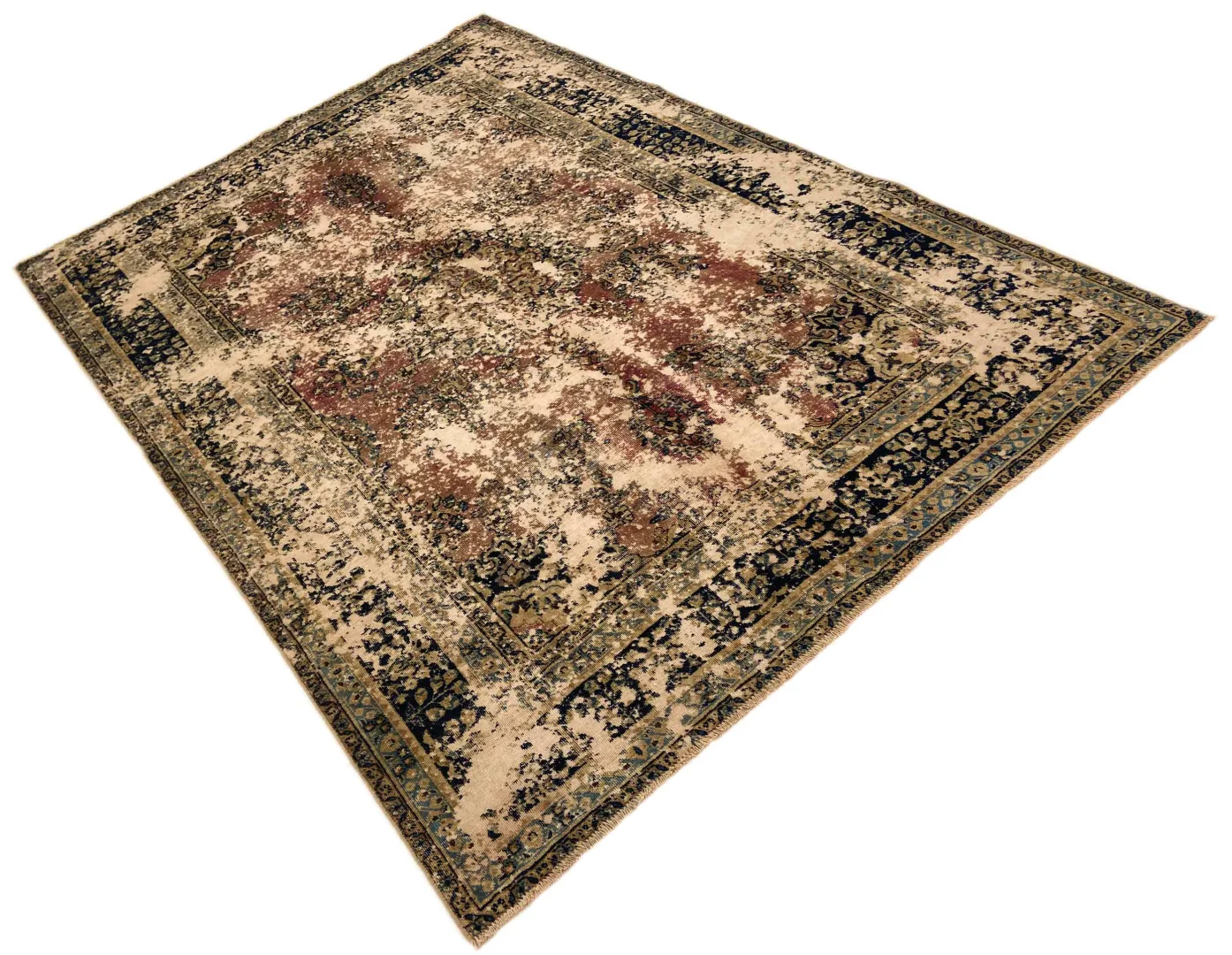 Perserteppich 280 x 191 cm Wolle handgeknüpft