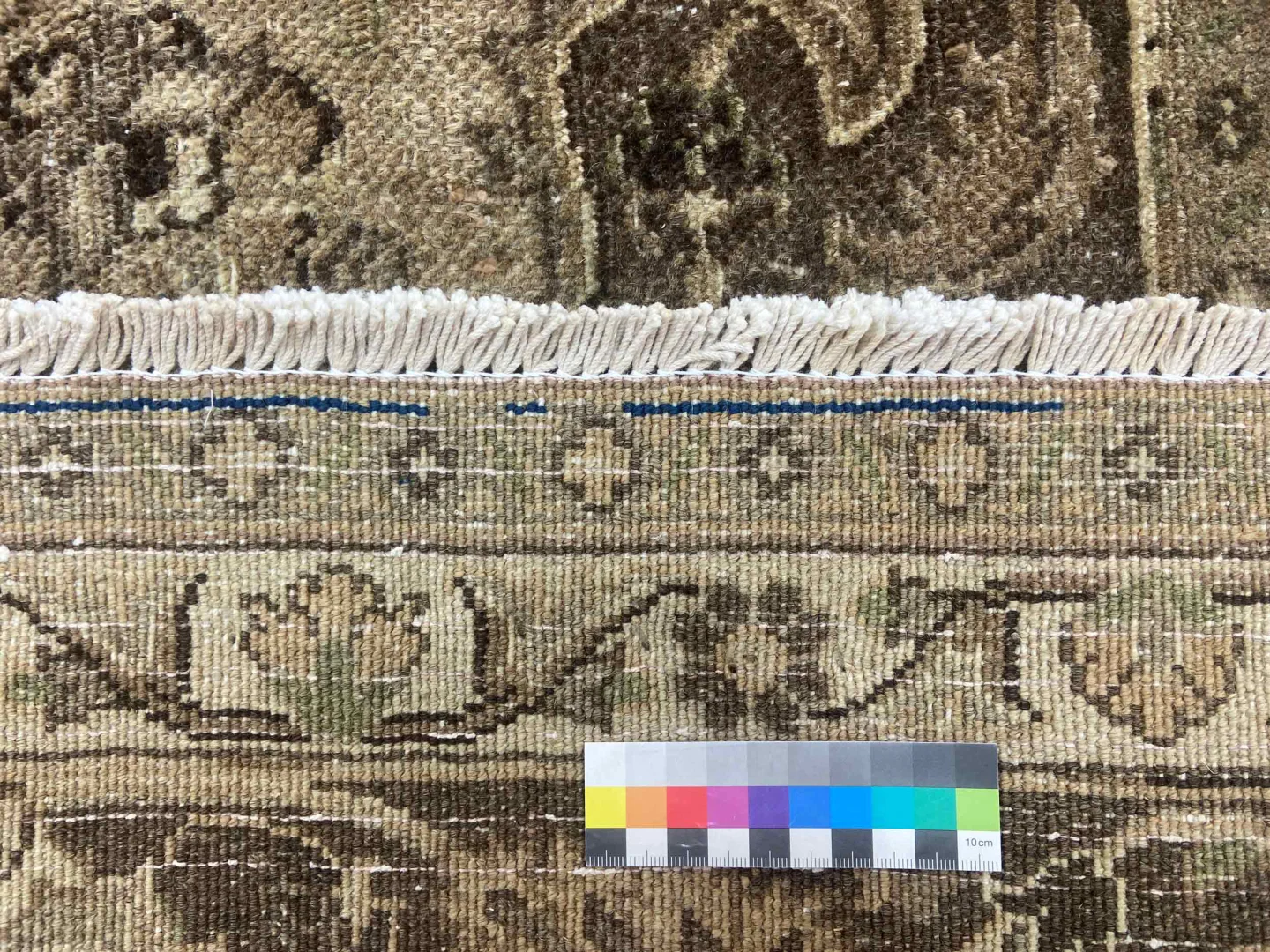 vintage-perserteppich-280-x-191-cm-handgeknupft-aufwendig-farbgearbeitet-1-4 Perserteppich 280 x 191 cm Wolle handgeknüpft
