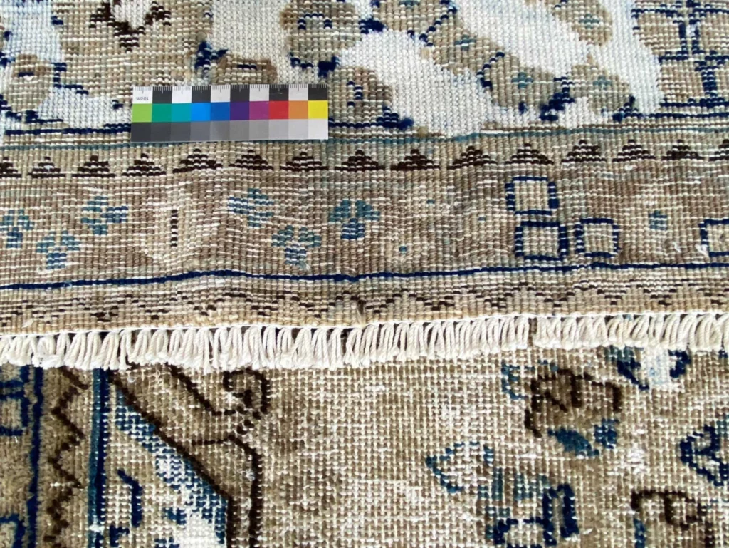 vintage-perserteppich-285-x-190-cm-handgeknupft-aufwendig-aufgearbeitet-1-5 Perserteppich 285 x 190 cm Wolle handgeknüpft