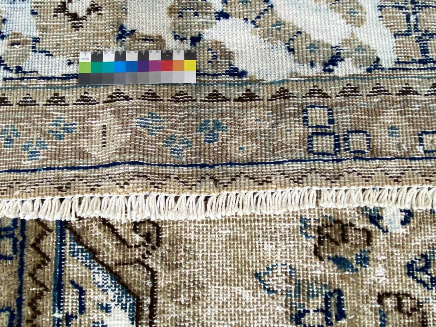 vintage-perserteppich-285-x-190-cm-handgeknupft-aufwendig-aufgearbeitet-1-5 Perserteppich 285 x 190 cm Wolle handgeknüpft