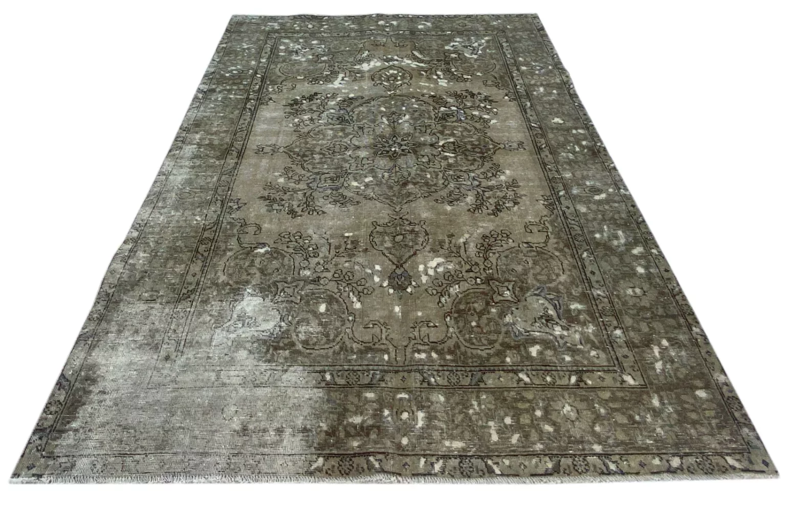 Perserteppich 285 x 191 cm Wolle handgeknüpft