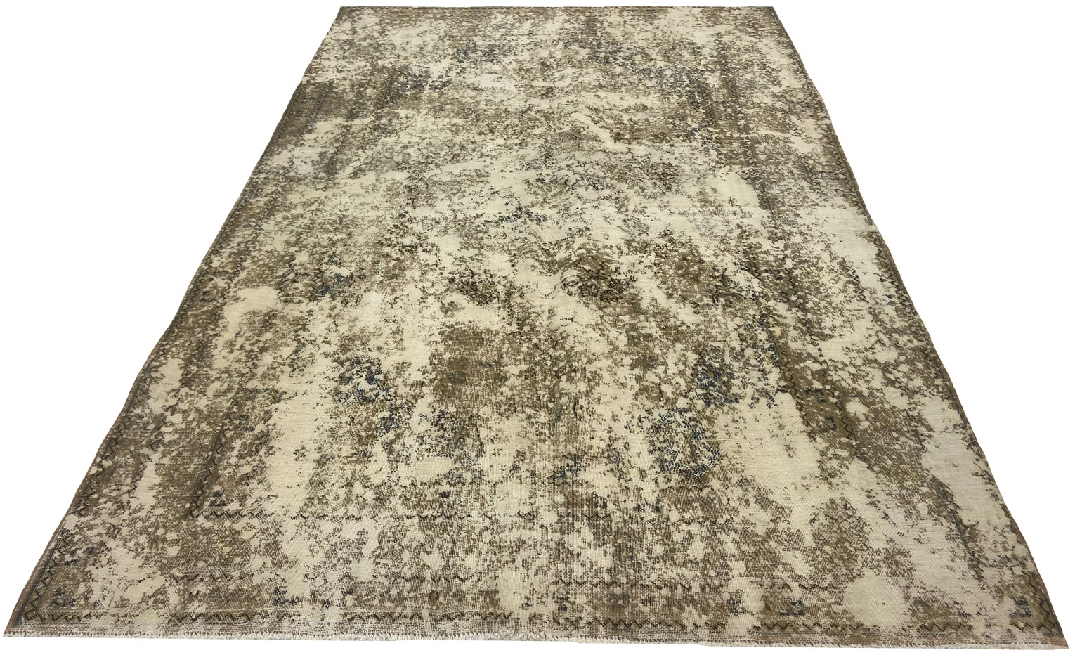 vintage-perserteppich-287-x-190-cm-handgeknupft-aufwendig-aufgearbeitet-1-1 Perserteppich 287 x 190 cm Handgeknüpft