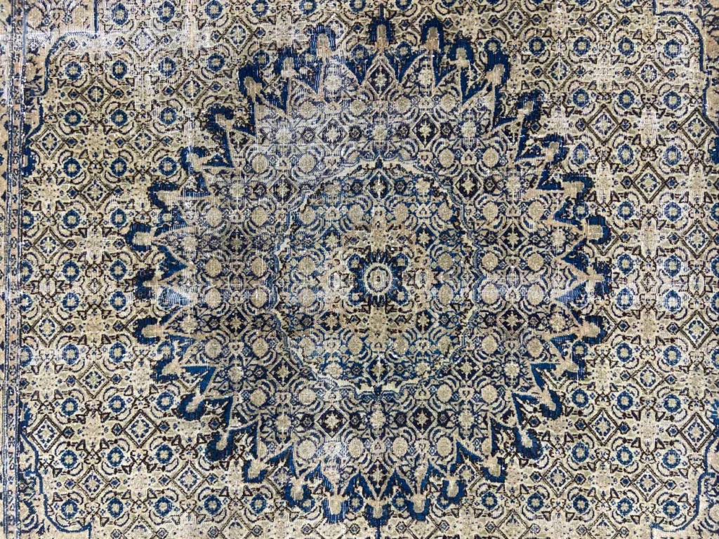 Perserteppich 287 x 200 cm Wolle handgeknüpft