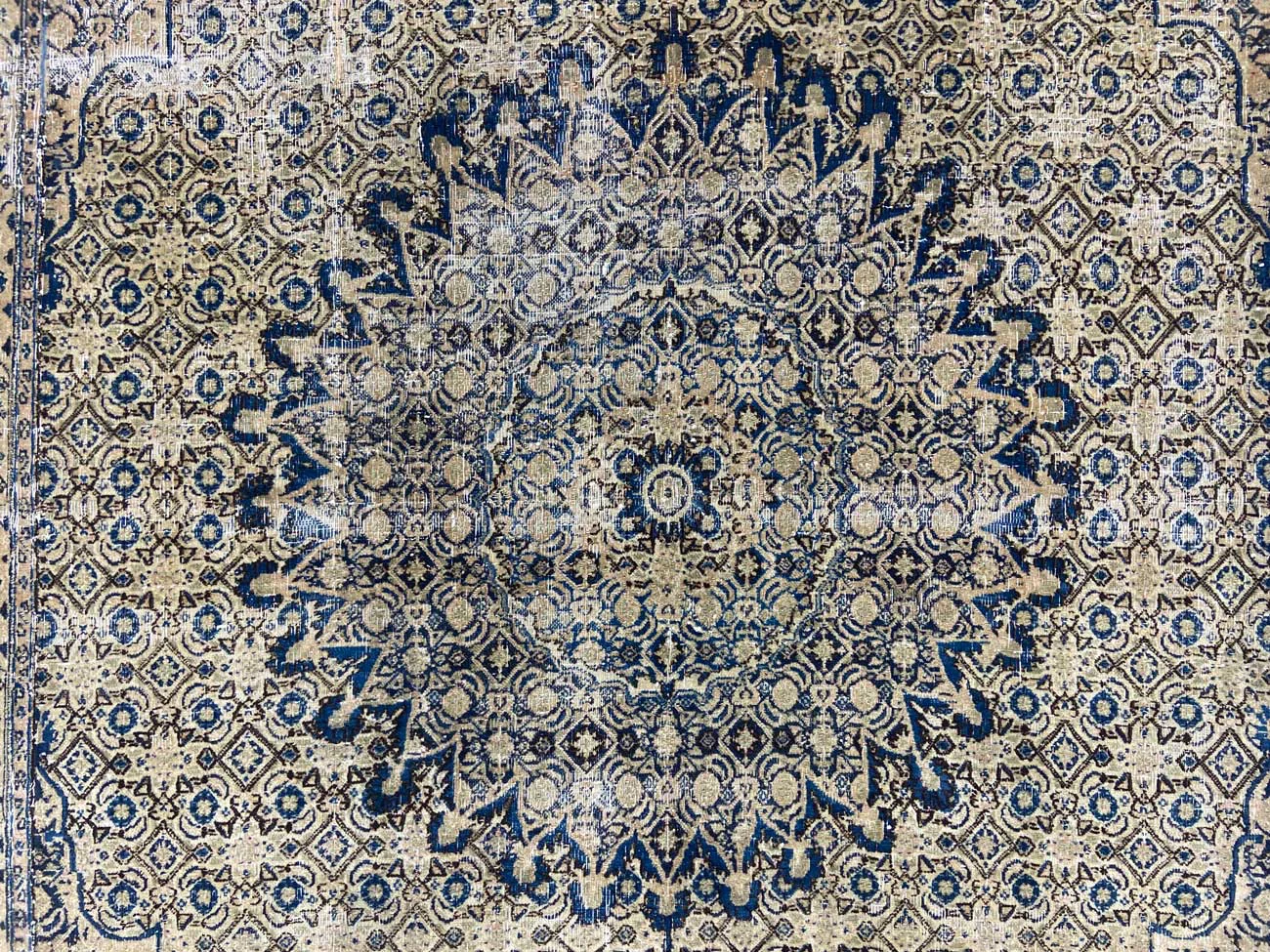 Perserteppich 287 x 200 cm Wolle handgeknüpft