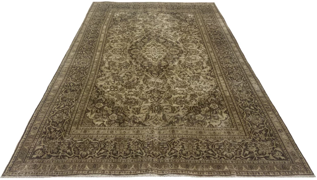 vintage-perserteppich-288-x-193-cm-handgeknupft-aufwendig-aufgearbeitet-1-1 Perserteppich 288 x 193 cm handgeknüpft