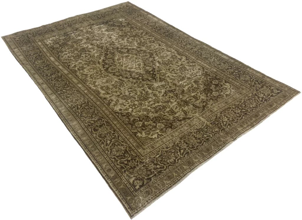 vintage-perserteppich-288-x-193-cm-handgeknupft-aufwendig-aufgearbeitet-1-2 Perserteppich 288 x 193 cm handgeknüpft