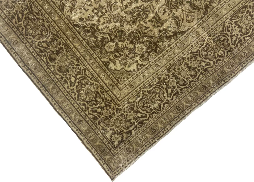 vintage-perserteppich-288-x-193-cm-handgeknupft-aufwendig-aufgearbeitet-1-3 Perserteppich 288 x 193 cm handgeknüpft