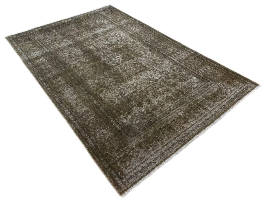 vintage-perserteppich-293-x-191-cm-handgeknupft-aufwendig-aufgearbeitet-1-2 Perserteppich 293 x 191 cm Wolle handgeknüpft