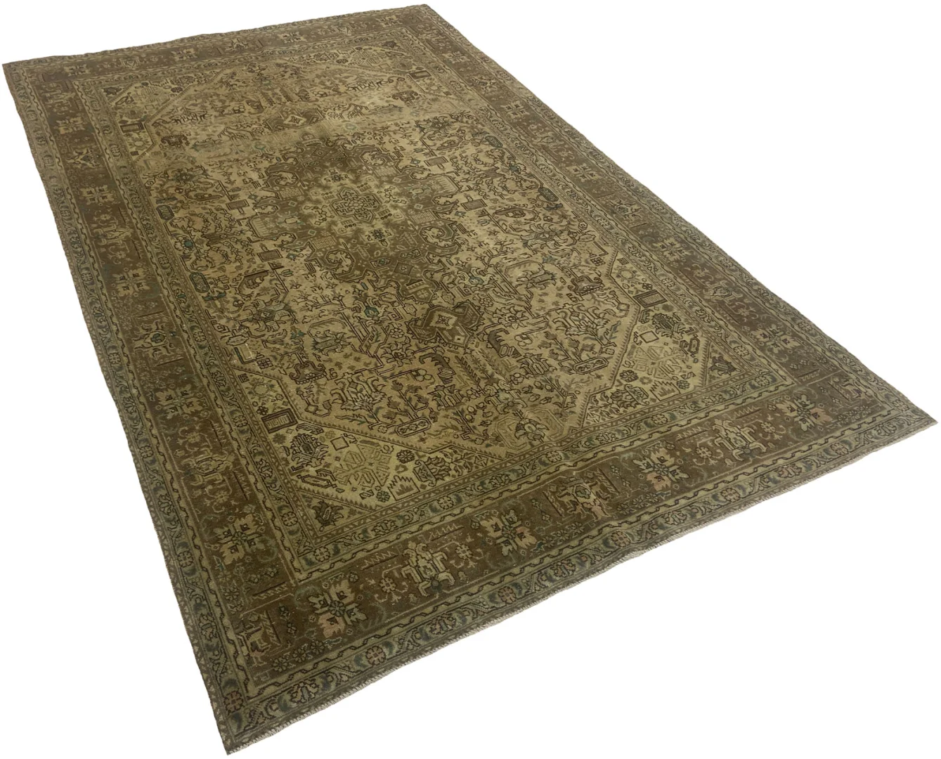 Perserteppich Isfahan 293 x 193 cm Wolle handgeknüpft