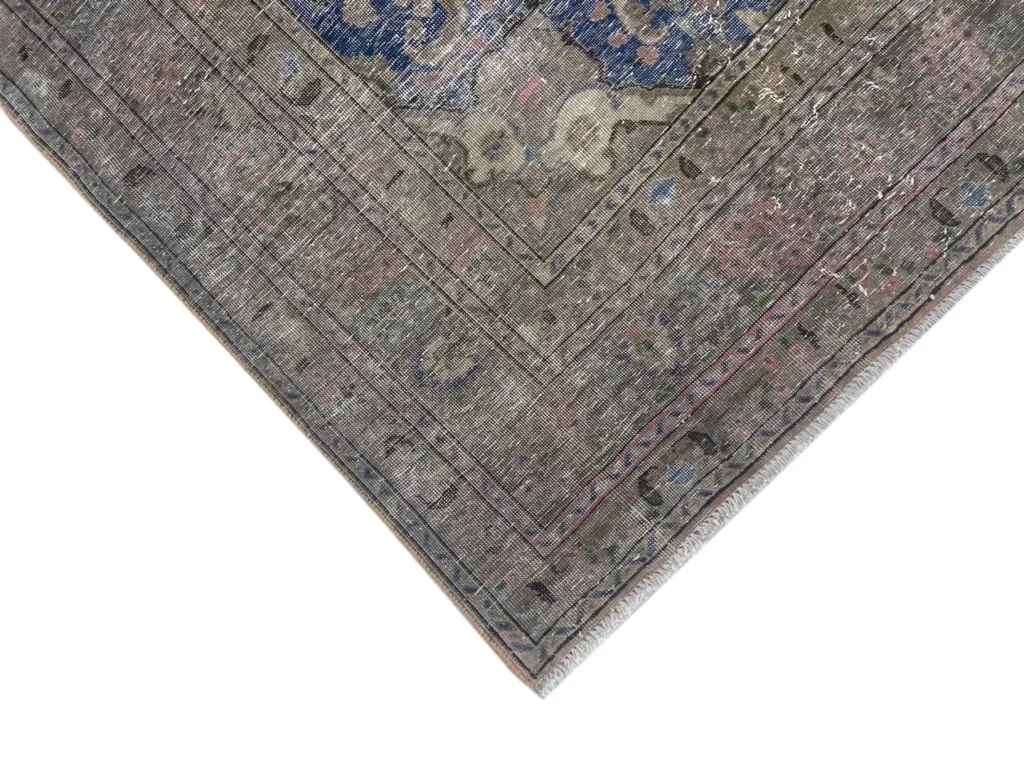 vintage-perserteppich-300-x-195-cm-handgeknupft-aufwendig-aufgearbeitet-1-3 Perserteppich 300 x 195 cm handgeknüpft