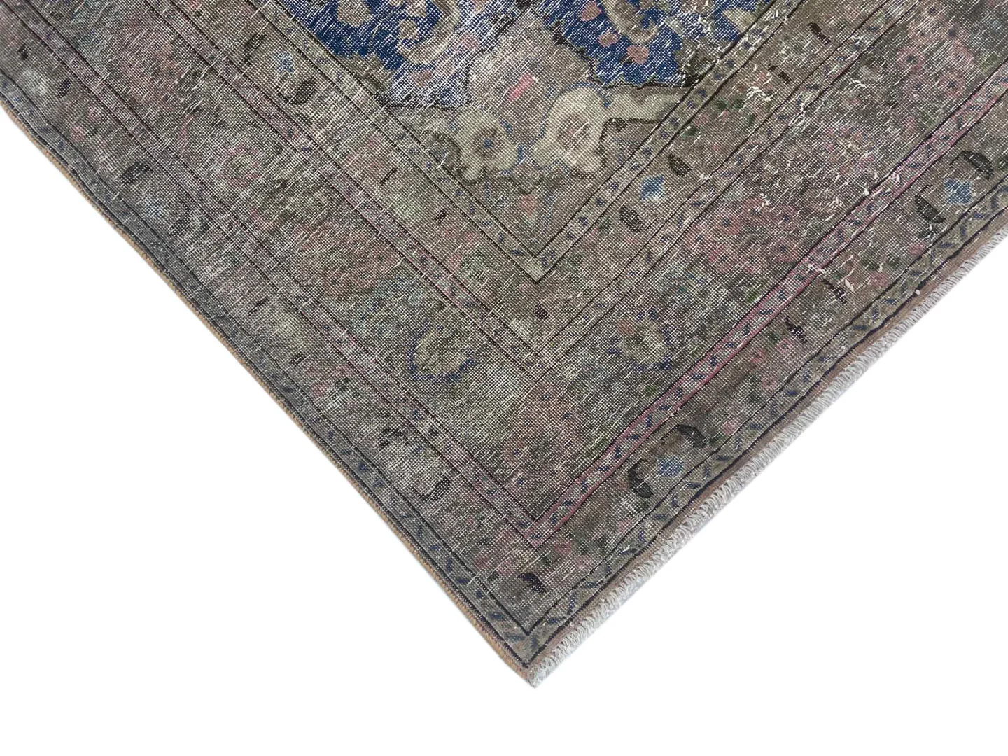 vintage-perserteppich-300-x-195-cm-handgeknupft-aufwendig-aufgearbeitet-1-3 Perserteppich 300 x 195 cm handgeknüpft