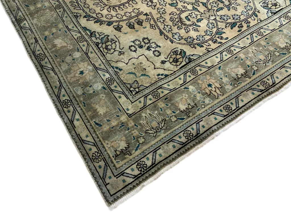 Perserteppich 305 x 186 cm Wolle handgeknüpft