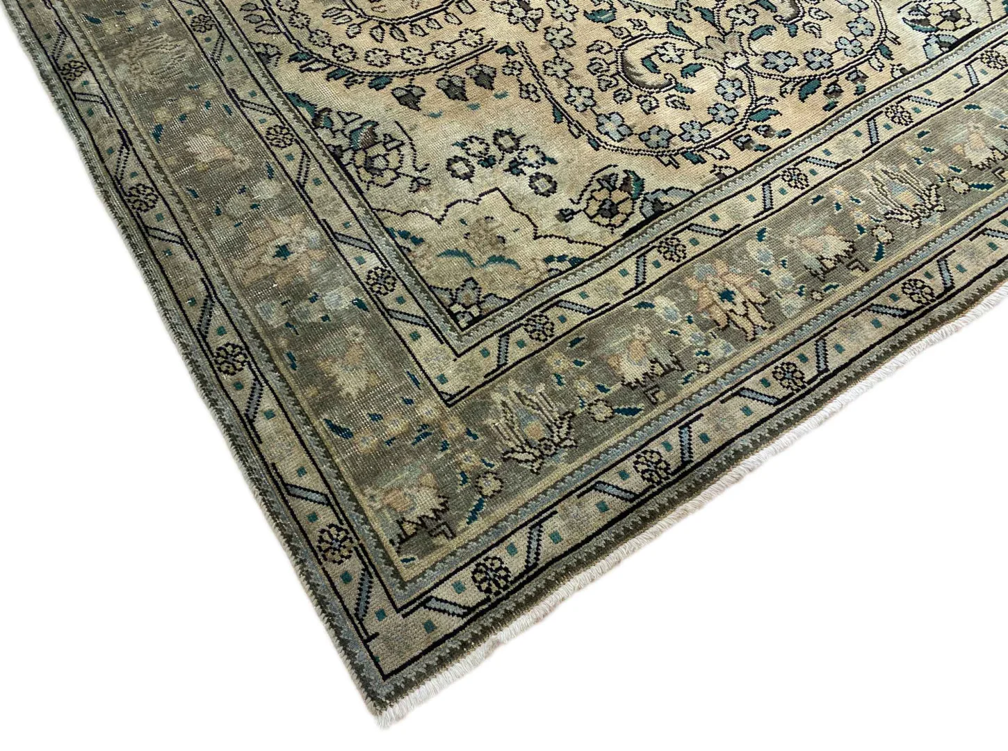 Perserteppich 305 x 186 cm Wolle handgeknüpft