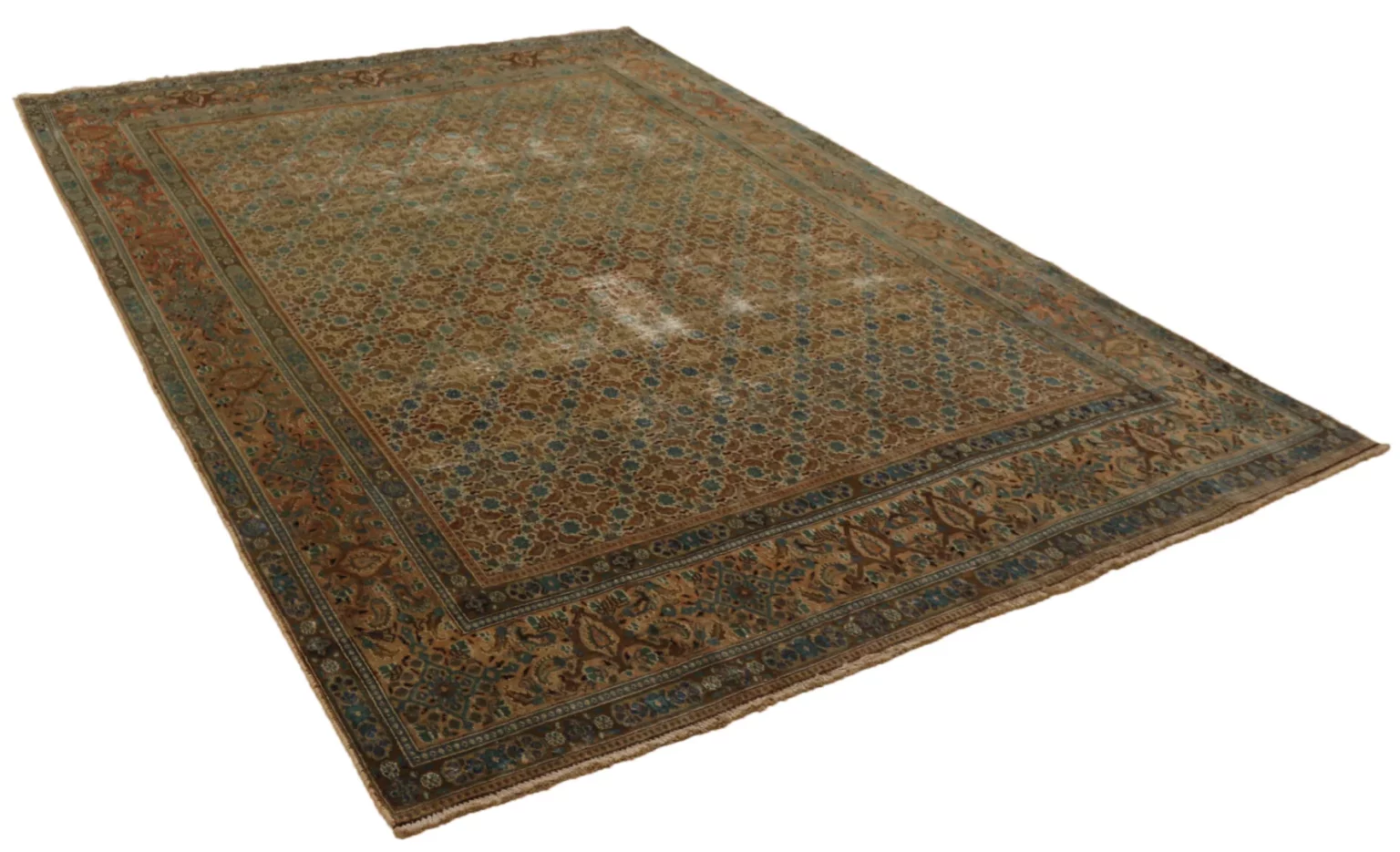 Perserteppich 306 x 210 cm Wolle handgeknüpft