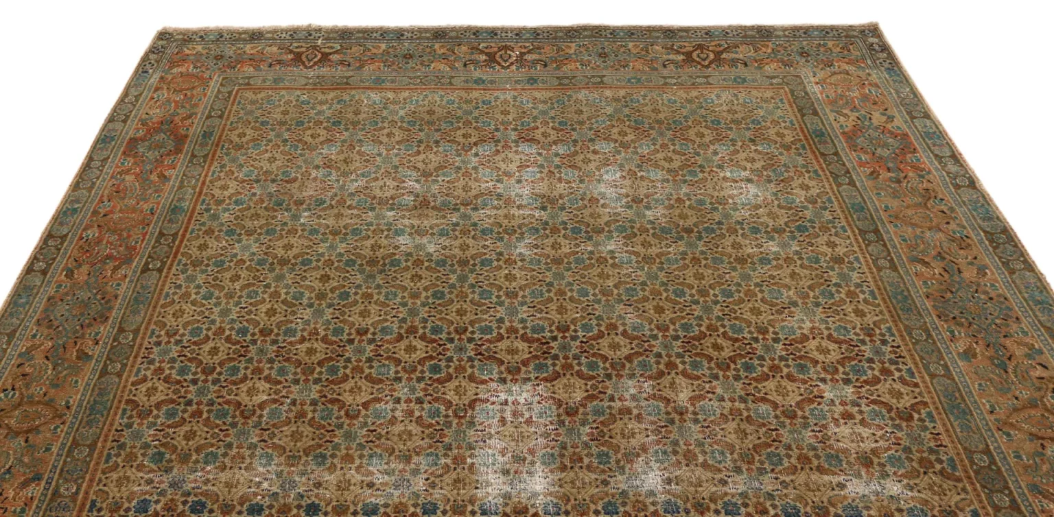 Perserteppich 306 x 210 cm Wolle handgeknüpft