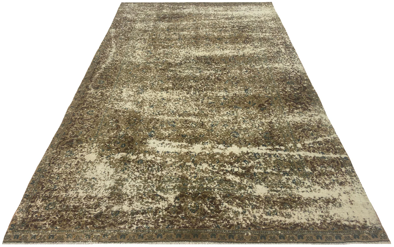 Perserteppich 307 x 185 cm Wolle handgeknüpft