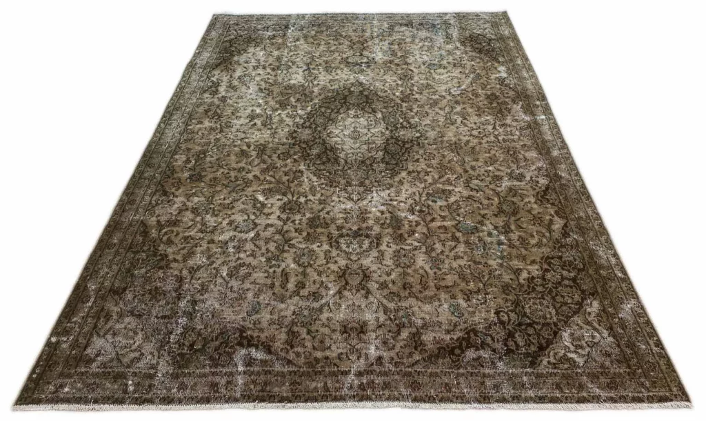 vintage-perserteppich-308-x-218-cm-handgeknupft-farbverlauf-mit-1 Perserteppich 308 x 218 cm Handgeknüpft