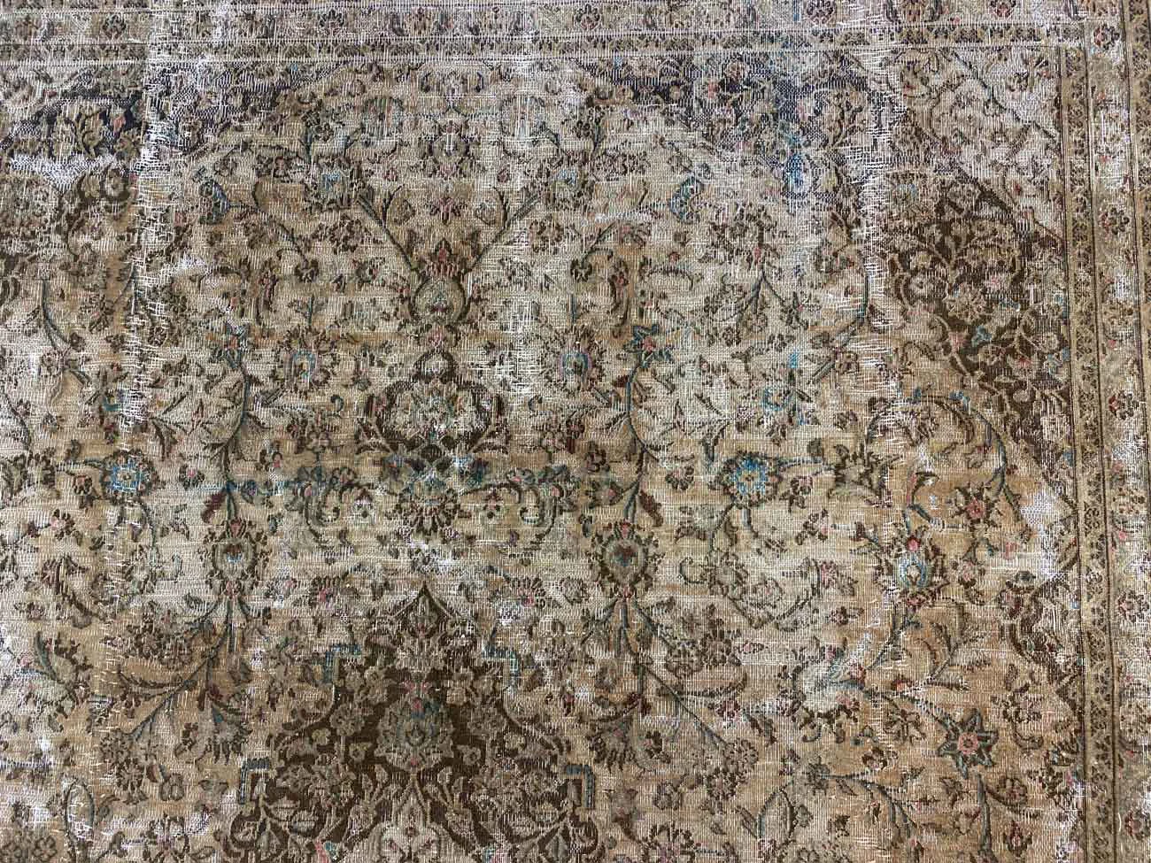 vintage-perserteppich-308-x-218-cm-handgeknupft-farbverlauf-mit-6 Perserteppich 308 x 218 cm Handgeknüpft
