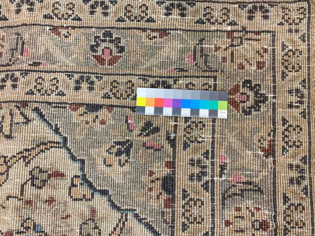 vintage-perserteppich-308-x-218-cm-handgeknupft-farbverlauf-mit-7 Perserteppich 308 x 218 cm Handgeknüpft