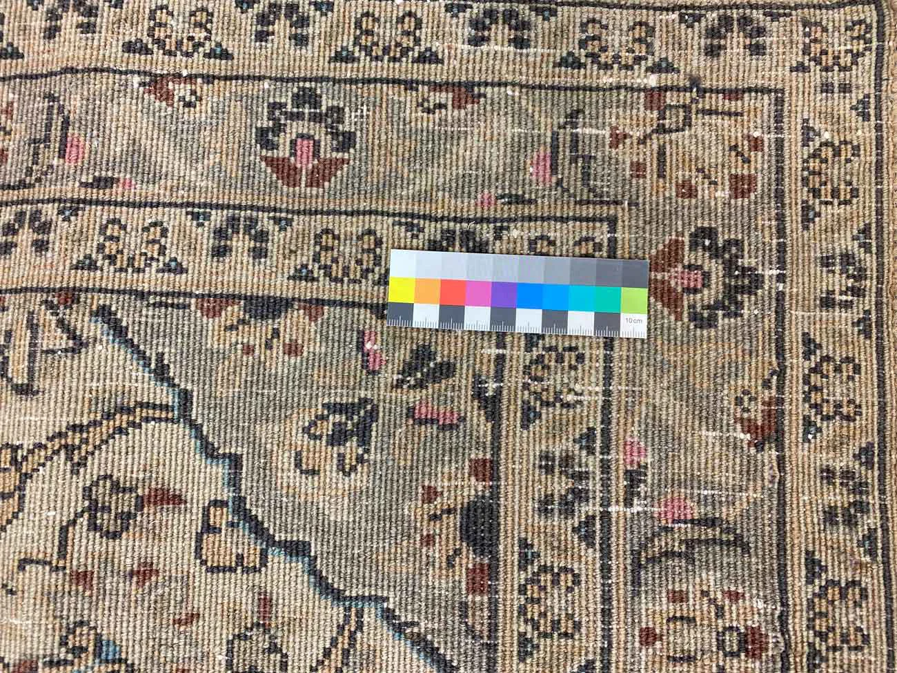 vintage-perserteppich-308-x-218-cm-handgeknupft-farbverlauf-mit-7 Perserteppich 308 x 218 cm Handgeknüpft