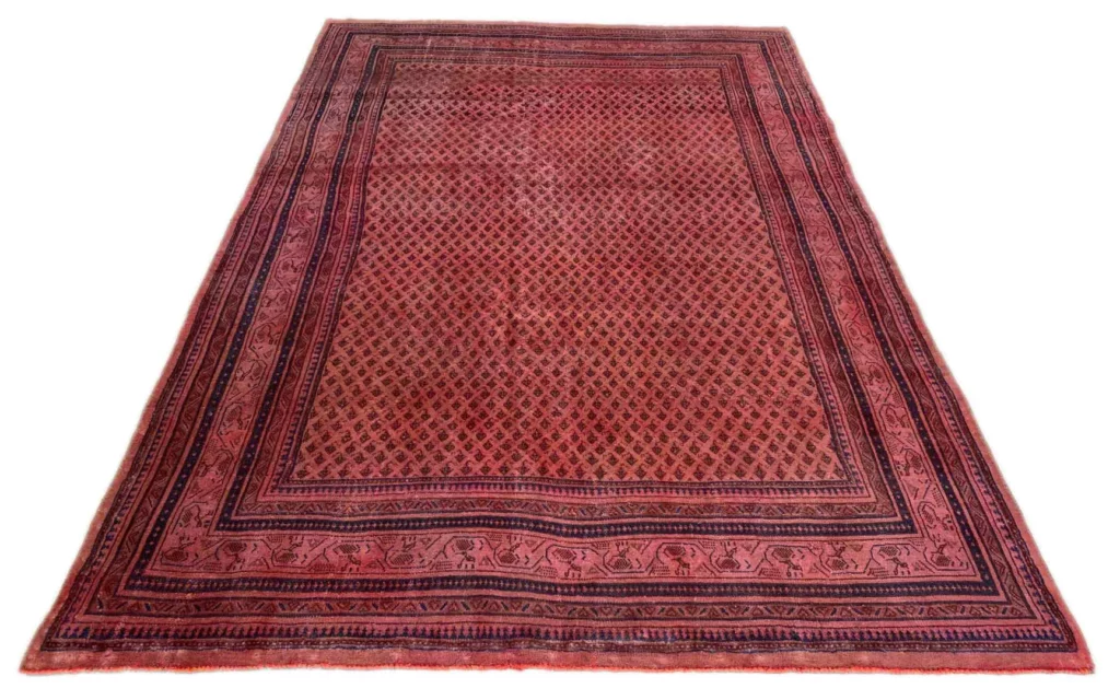 Perserteppich 314 x 212 cm Wolle handgeknüpft