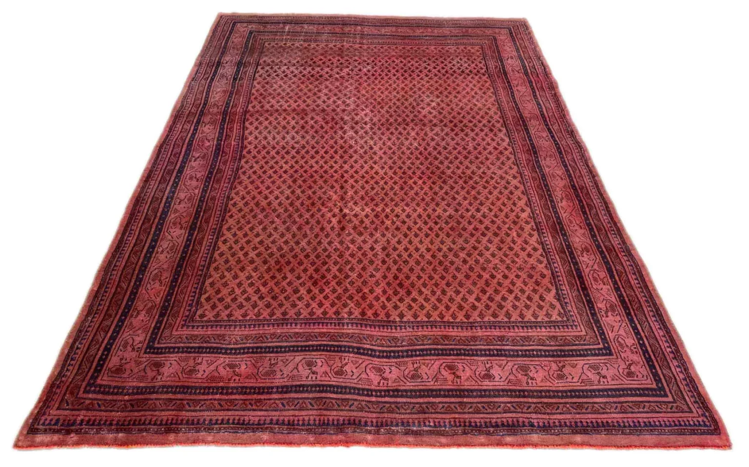 Perserteppich 314 x 212 cm Wolle handgeknüpft
