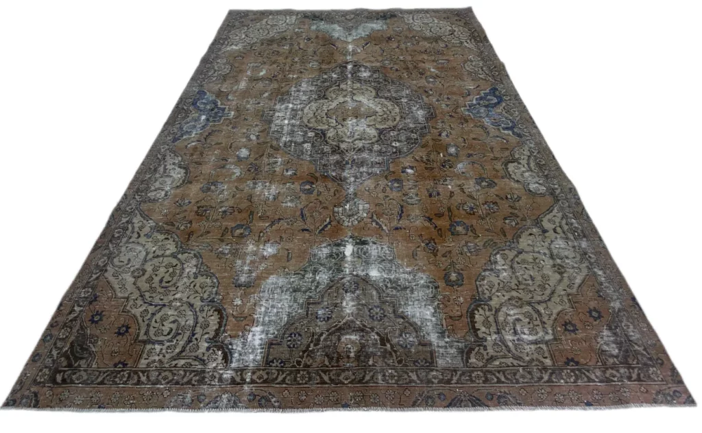 Perserteppich 338 x 225 cm Handgeknüpft
