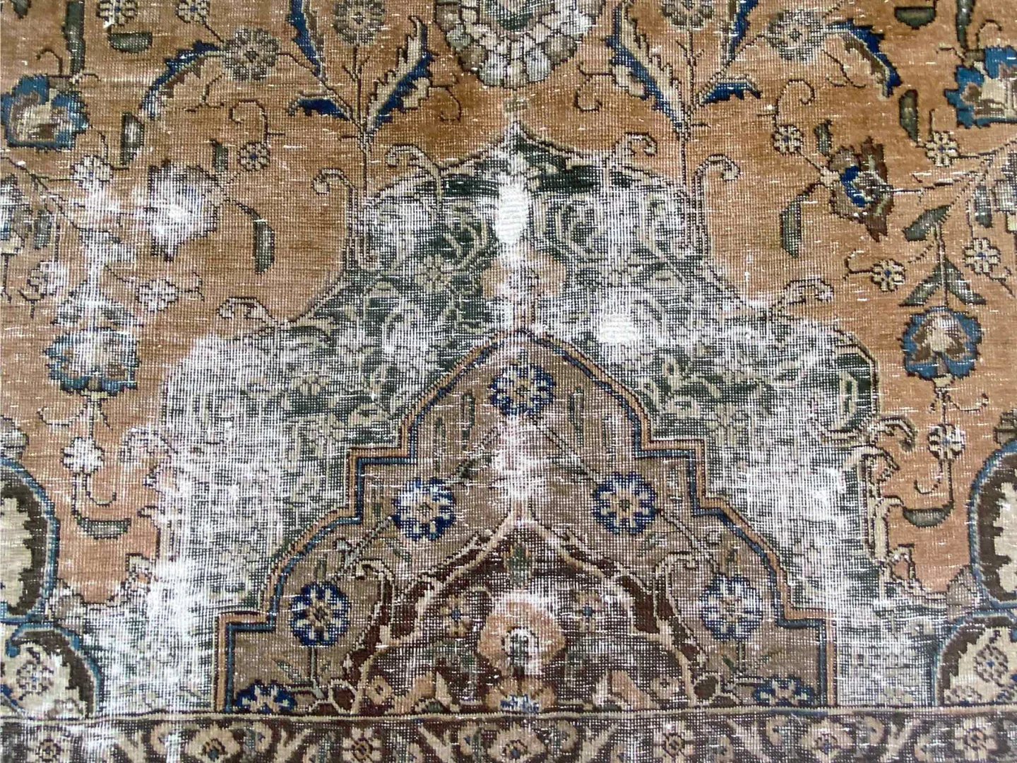 Perserteppich 338 x 225 cm Handgeknüpft
