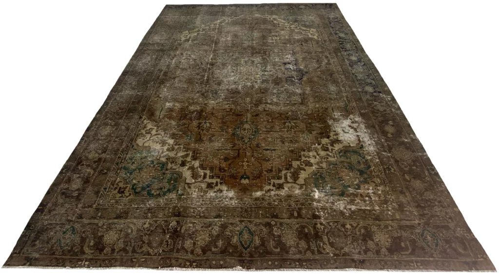 Perserteppich 338 x 238 cm Wolle handgeknüpft