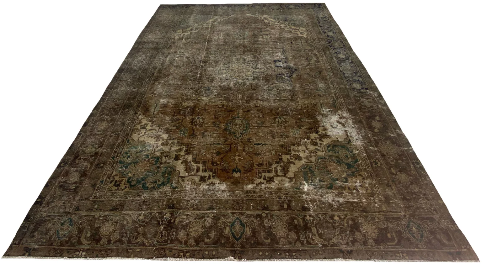 Perserteppich 338 x 238 cm Wolle handgeknüpft