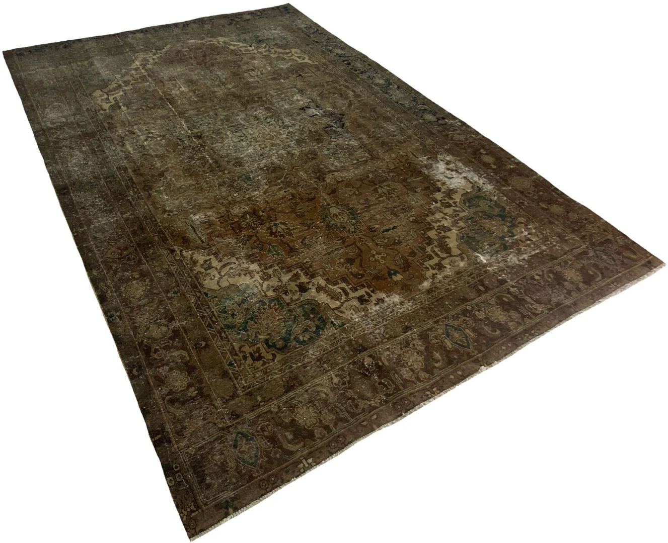 Perserteppich 338 x 238 cm Wolle handgeknüpft