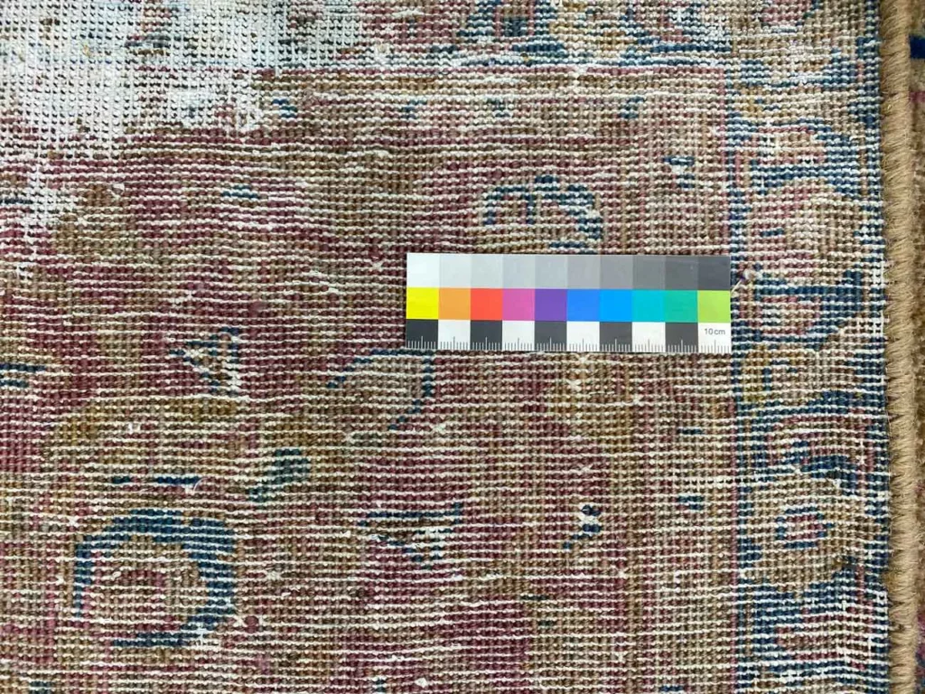 vintage-perserteppich-350-x-240-cm-handgeknupft-aufwendig-aufgearbeitet-1-7 Perserteppich Iran 350 x 240 cm Wolle handgeknüpft
