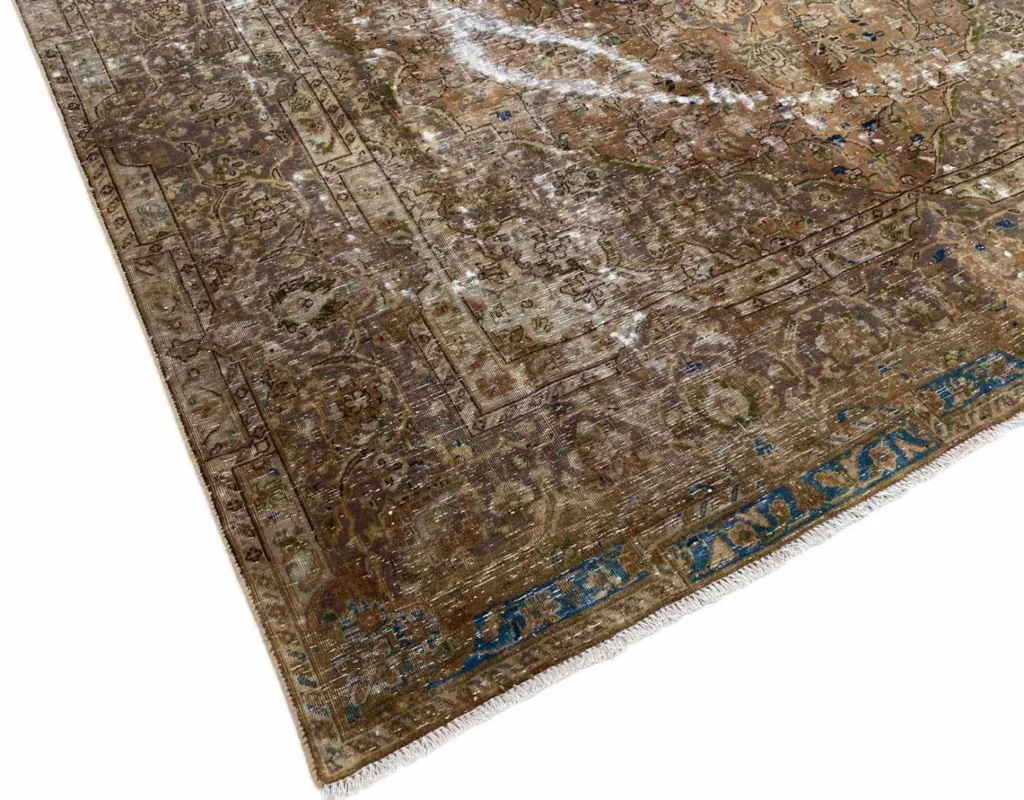 Perserteppich 350 x 251 cm Wolle handgeknüpft