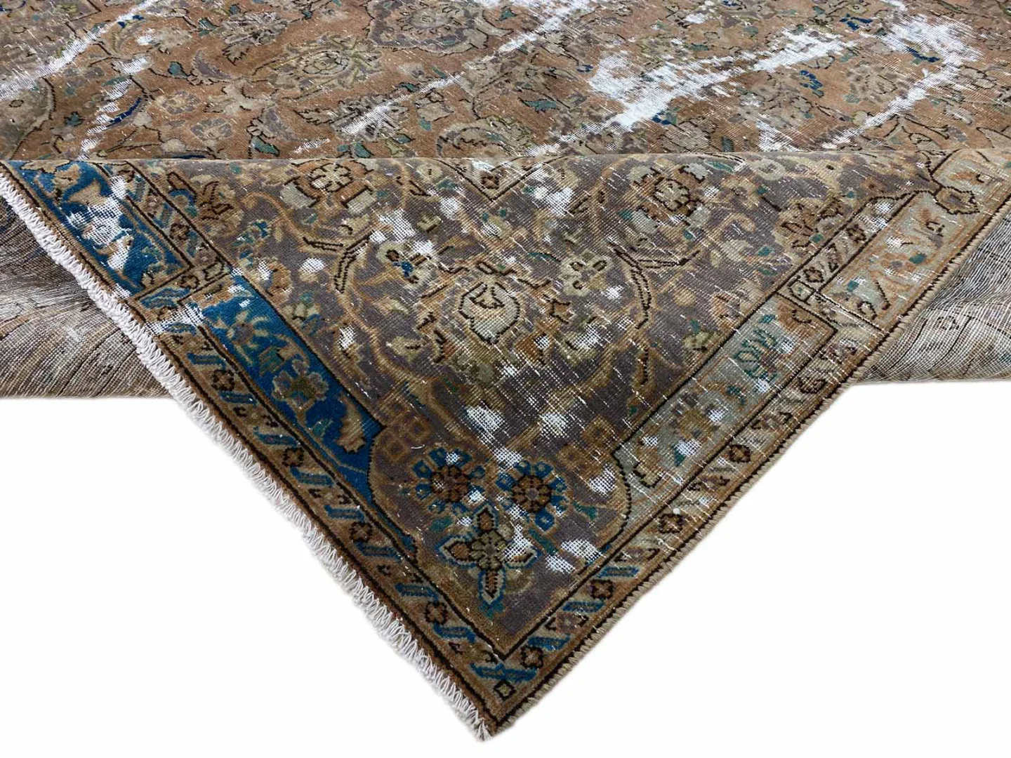 Perserteppich 350 x 251 cm Wolle handgeknüpft