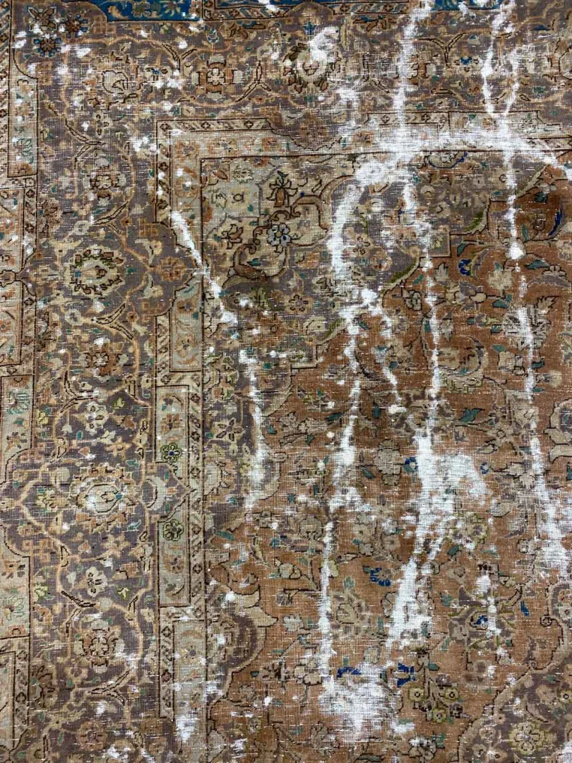Perserteppich 350 x 251 cm Wolle handgeknüpft