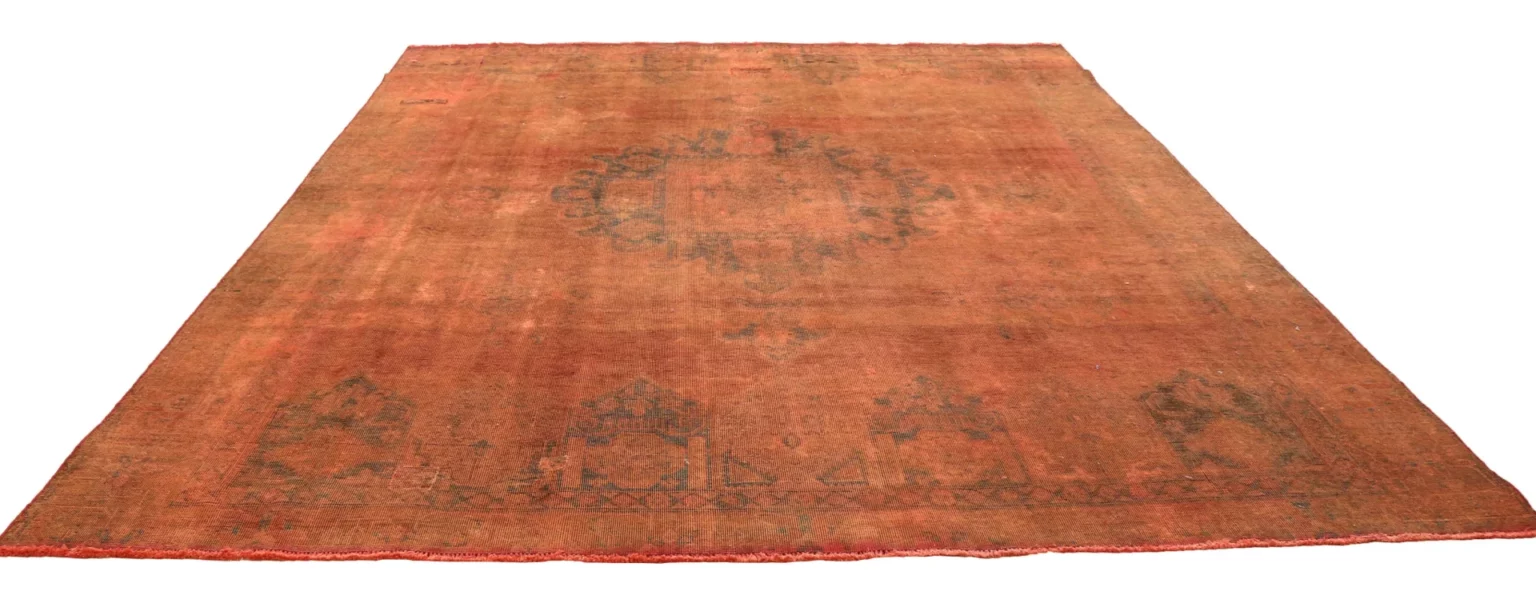 vintage-perserteppich-372-x-291-cm-aufwendig-handgearbeitet-modernes-1 Perserteppich 372 x 291 cm Wolle handgeknüpft