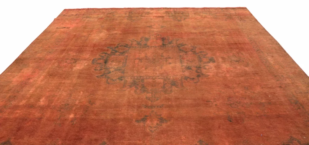 vintage-perserteppich-372-x-291-cm-aufwendig-handgearbeitet-modernes-3 Perserteppich 372 x 291 cm Wolle handgeknüpft