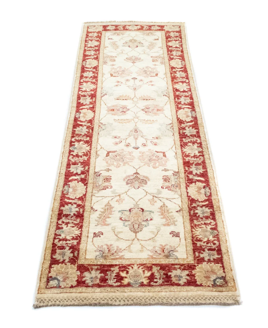 Orientteppich Ziegler 204 x 60 cm Wolle handgeknüpft
