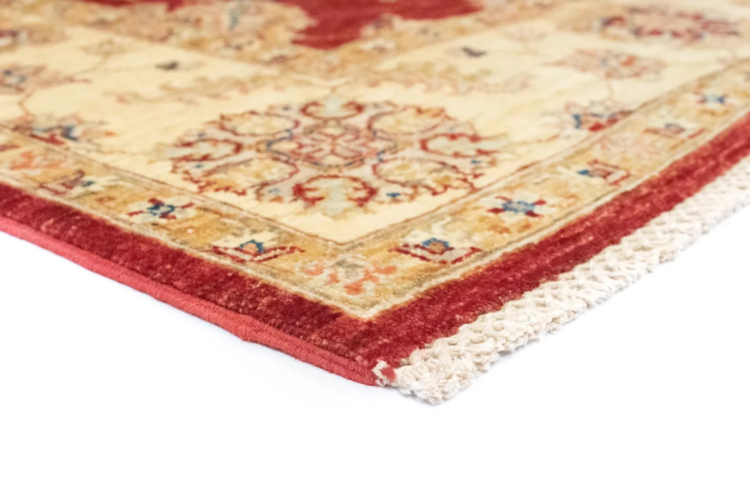 Orientteppich Ziegler 255 x 207 cm Wolle handgeknüpft