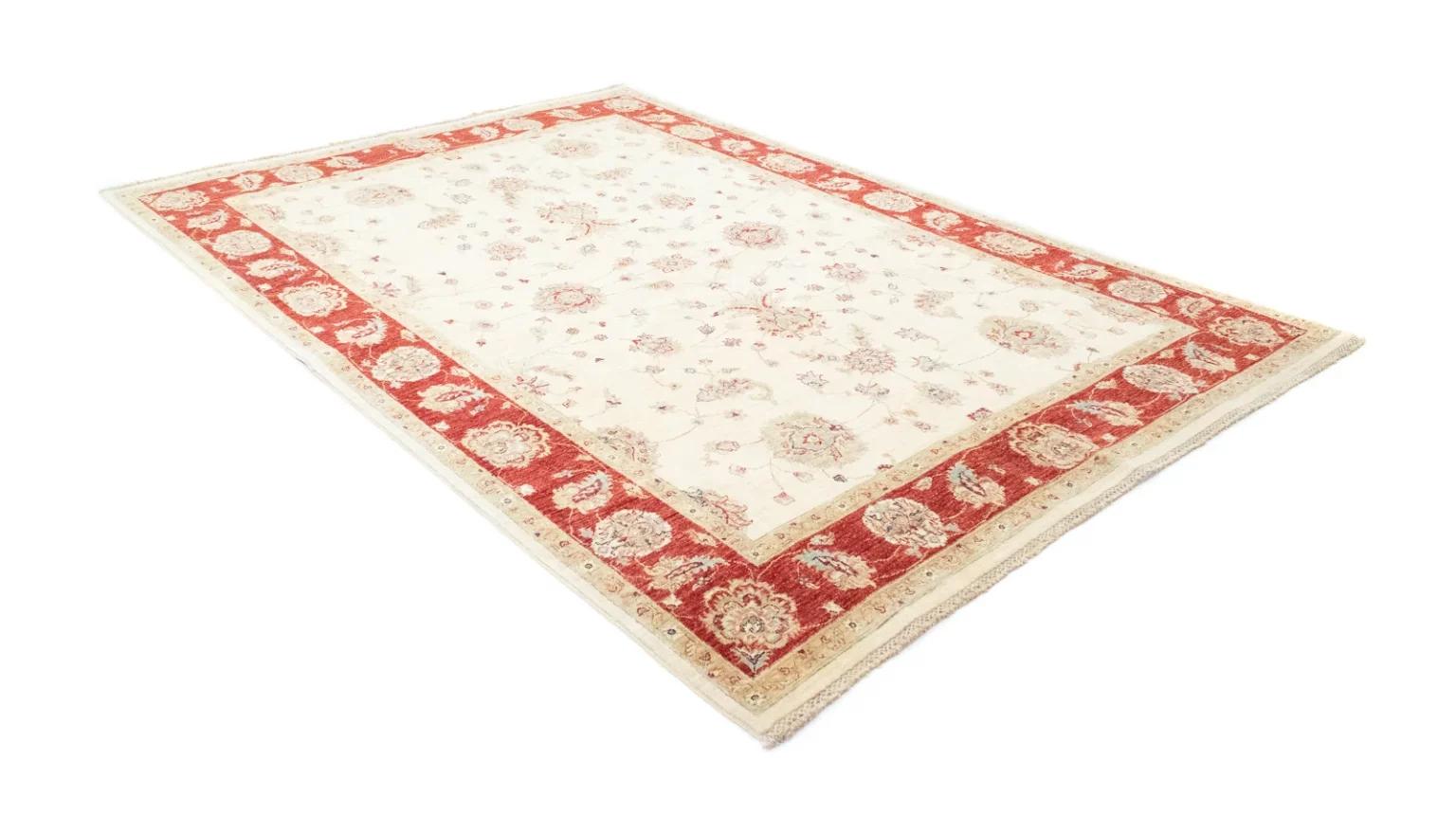 Orientteppich Farahan 294 x 203 cm Wolle handgeknüpft
