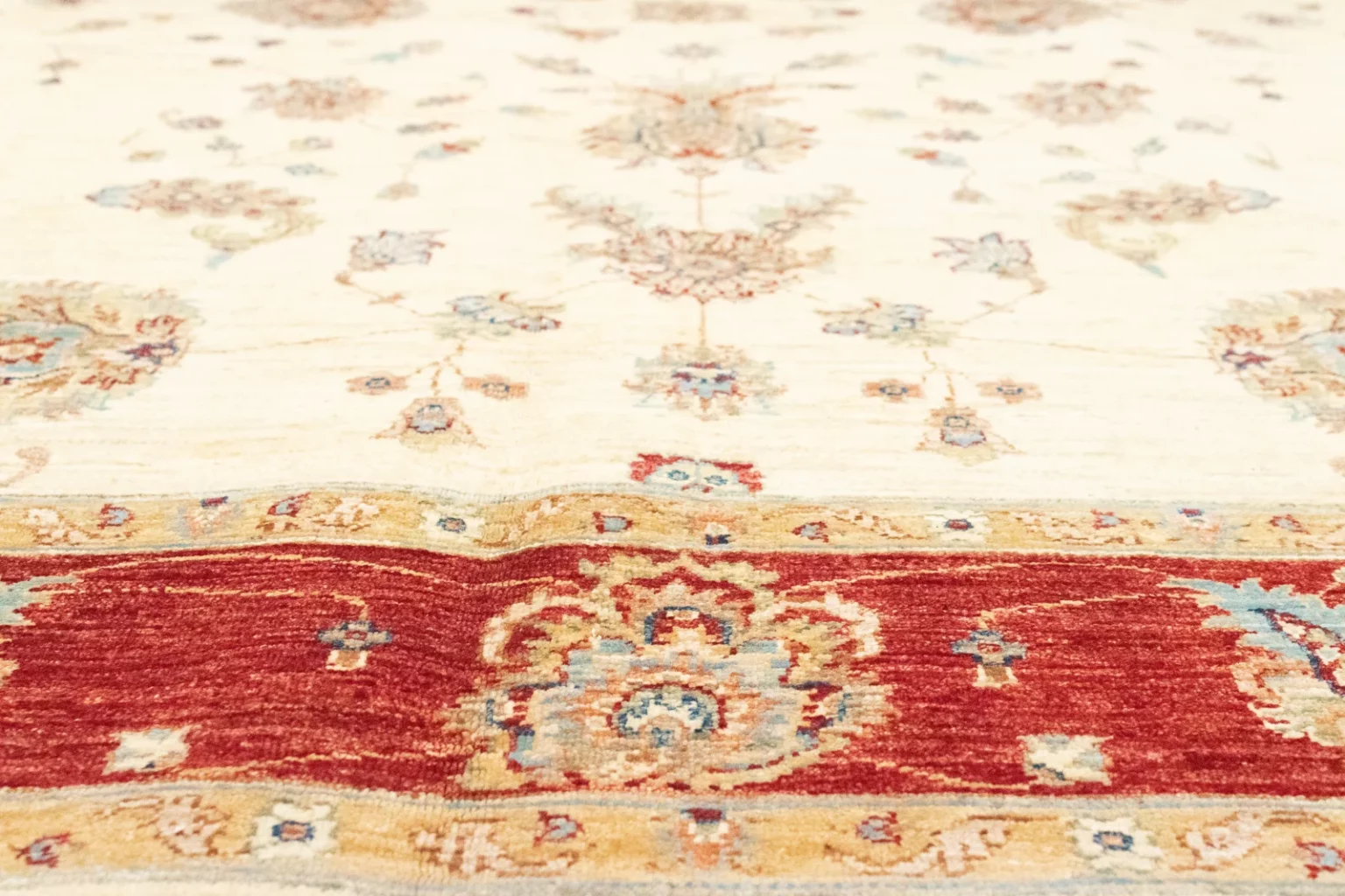 Orientteppich Farahan 294 x 203 cm Wolle handgeknüpft