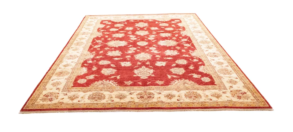 Orientteppich Farahan 293 x 212 cm Wolle handgeknüpft